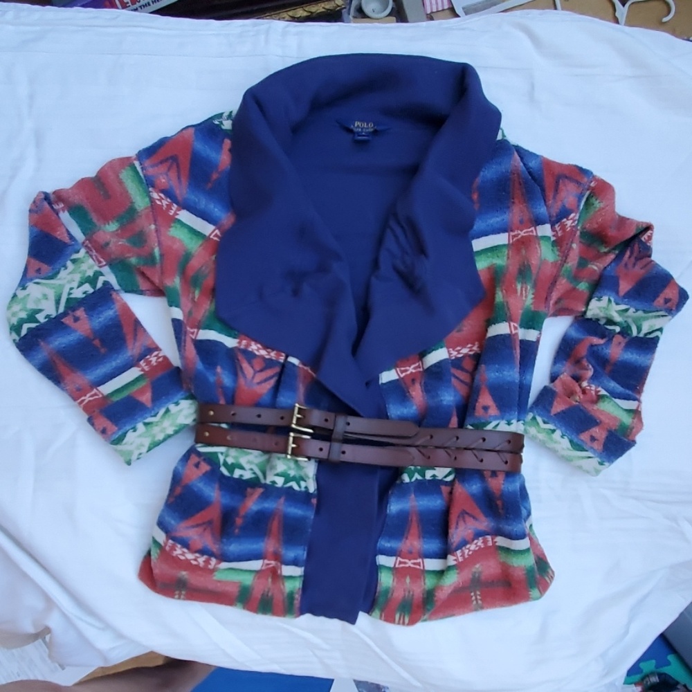 Ralph Lauren Polo southwestern Aztec Cardigan